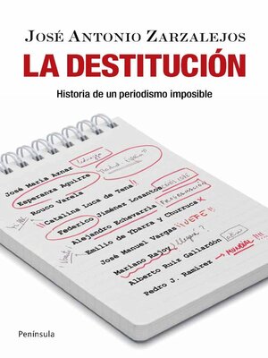cover image of La destitución